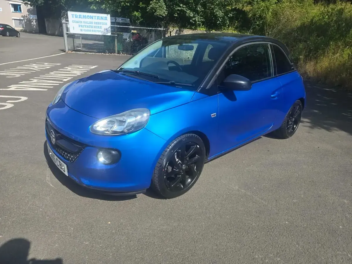 Used Vauxhall Adam 2016 Blue Hatchback
