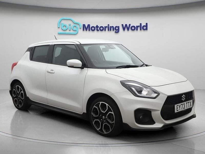 White Used 2023 Suzuki Swift Sport Hatchback | £12,800 (Super price) - Image 1/4