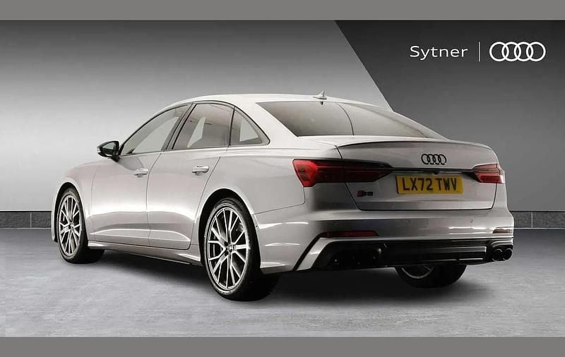 Used Audi S6 Black Edition 339 HP (249 kW) 2022 Silver Sedan