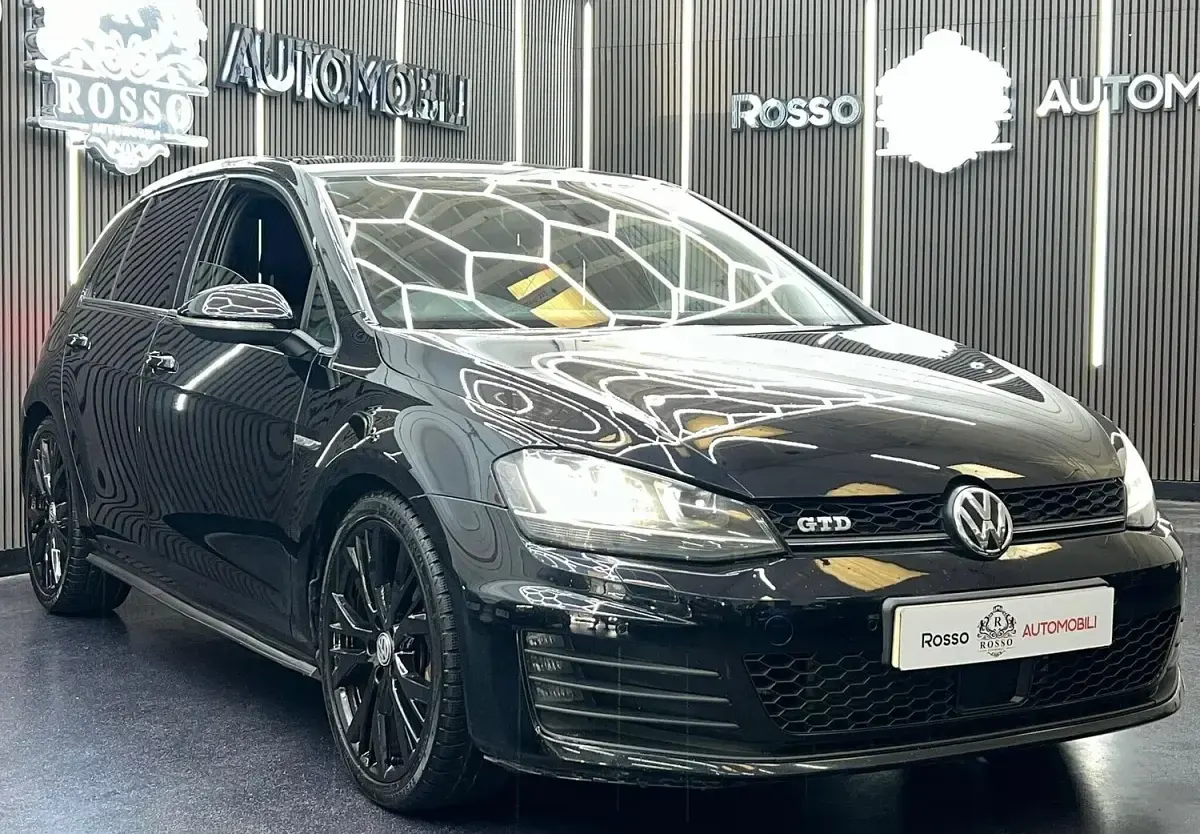 Used VW Golf VII GTD 2016 Black Hatchback
