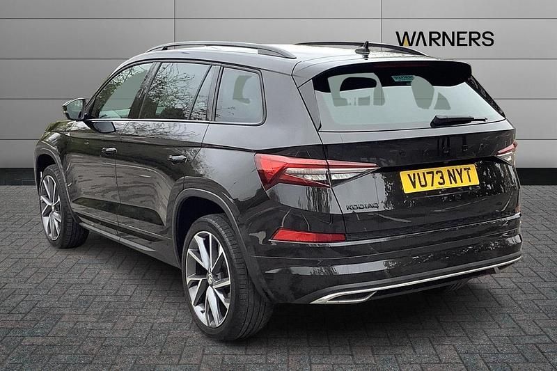 Used Skoda Kodiaq SportLine 148 HP (108 kW) 2023 Black SUV