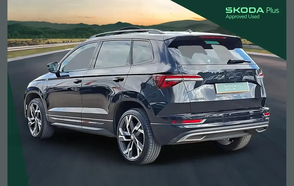 Used Skoda Karoq SportLine 150 HP (110 kW) 2024 Black magic pearl effect SUV