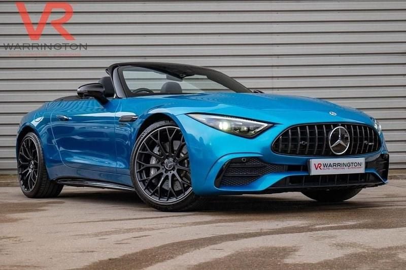 Used Mercedes SL43 AMG Premium Plus 2023 Blue Cabriolet