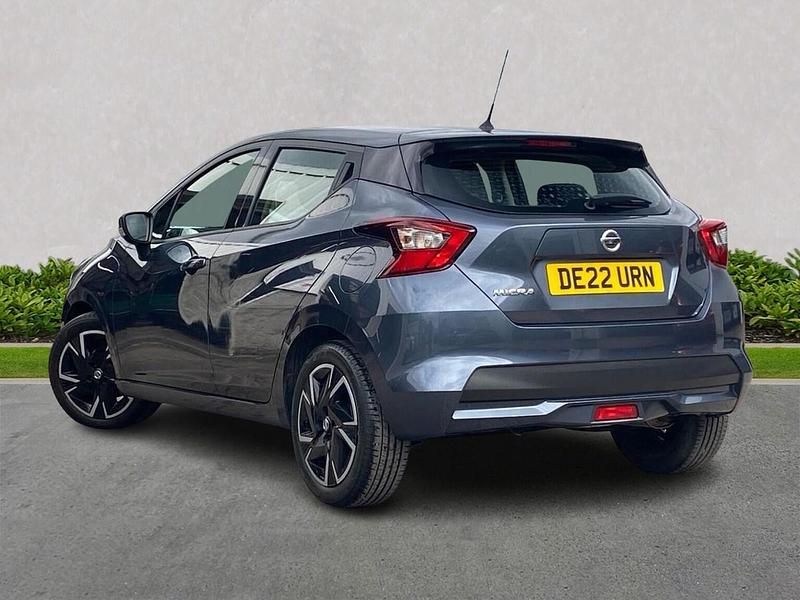 Used Nissan Micra Acenta 92 HP (67 kW) 2022 Grey Hatchback