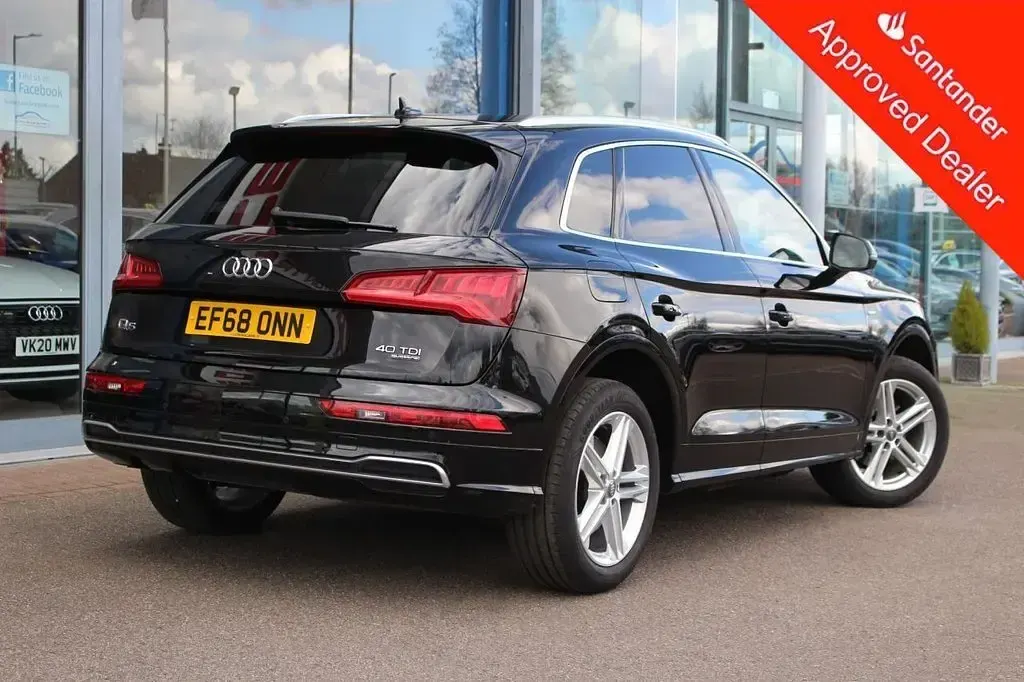 Used Audi Q5 S-Line 190 HP (139 kW) 2018 Black SUV