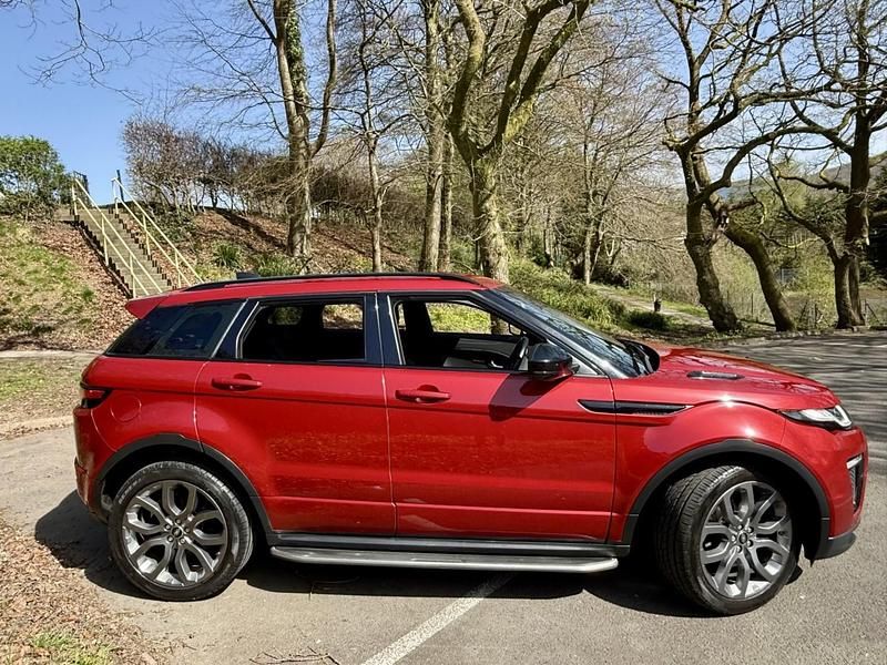 Used Land Rover Range Rover evoque Dynamic 2018 Red SUV