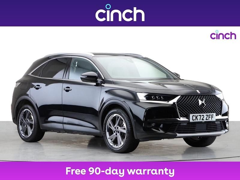 Black Used 2022 DS Automobiles DS7 Crossback Rivoli SUV | £18,899 (Fair price) - Image 1/3
