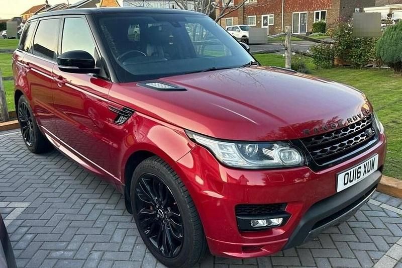 Red Used 2016 Land Rover Range Rover Sport Autobiography Dynamic SUV | £18,495 (Fair price) - Image 1/1