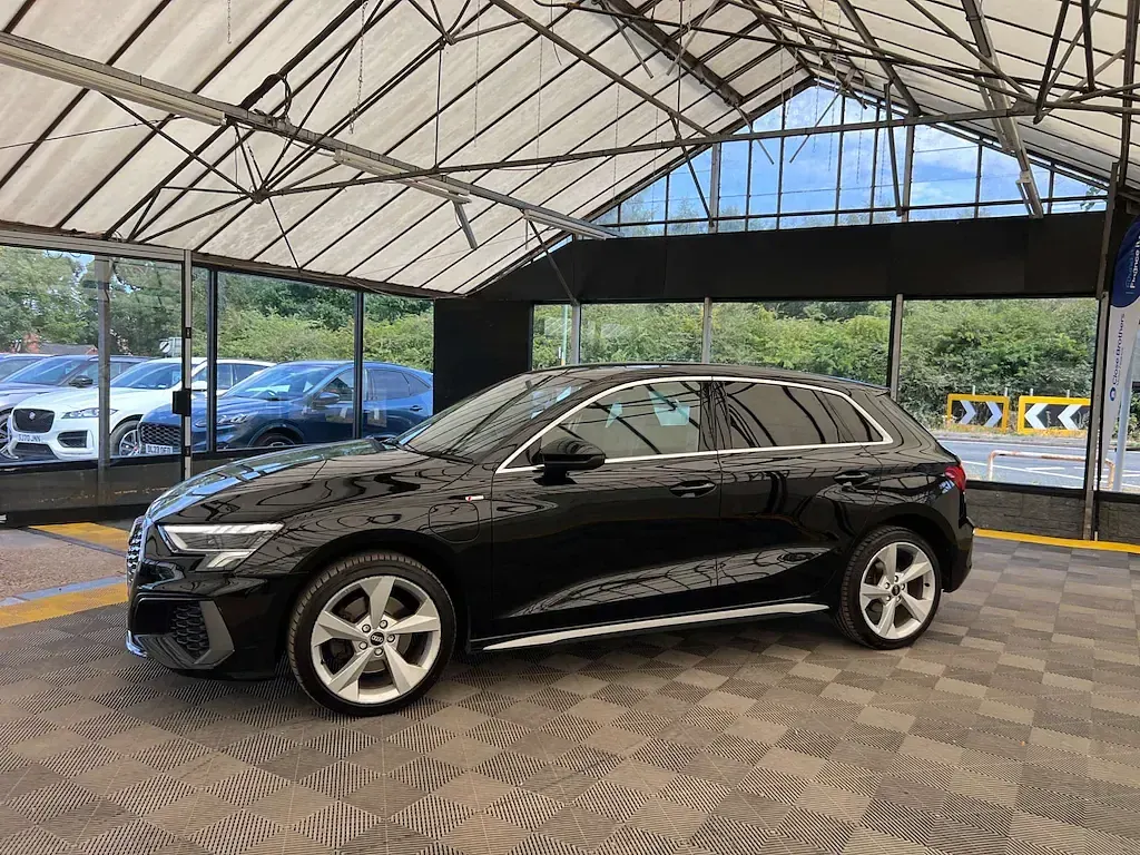 Used Audi A3 Sportback e-tron S-Line 2022 Black Hatchback