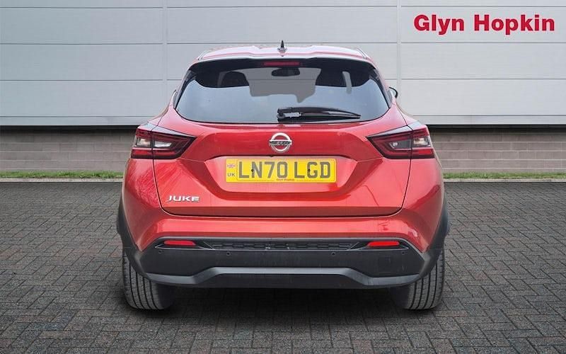 Used Nissan Juke Tekna 117 HP (86 kW) 2020 Red SUV