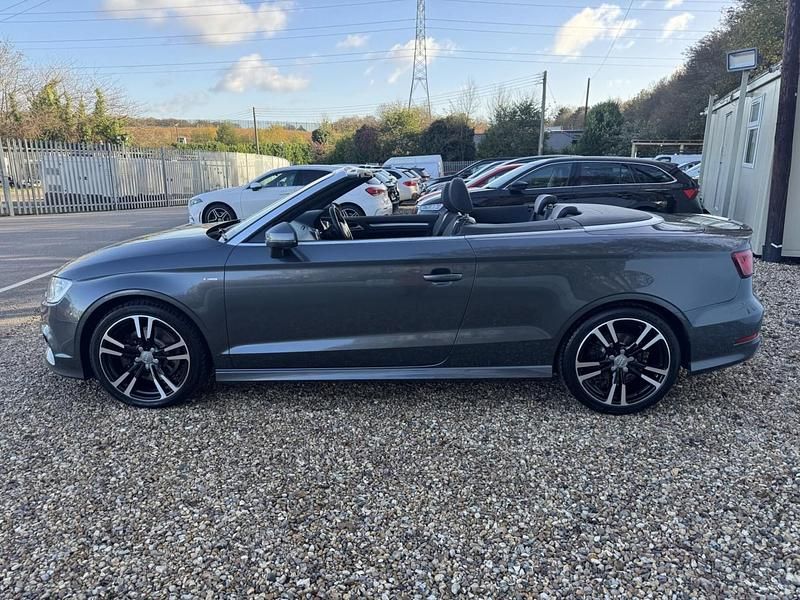 Used Audi A3 Cabriolet S-Line 180 HP (132 kW) 2014 Grey Cabriolet