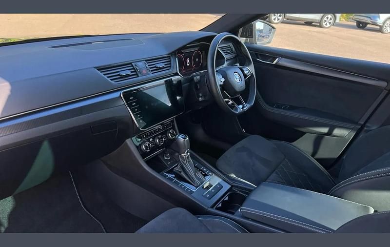 Used Skoda Superb SportlinePlus 150 HP (110 kW) 2024 Black Hatchback