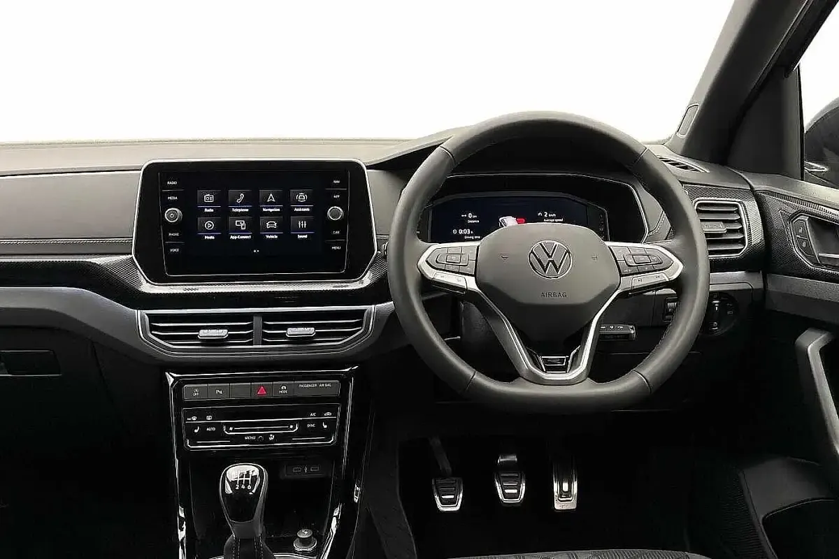 New VW T-Cross R-line 115 HP (84 kW) 2026 Black SUV