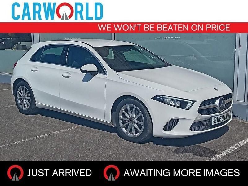 White Used 2018 Mercedes A180 Hatchback | £14,490 (Fair price) - Image 1/3