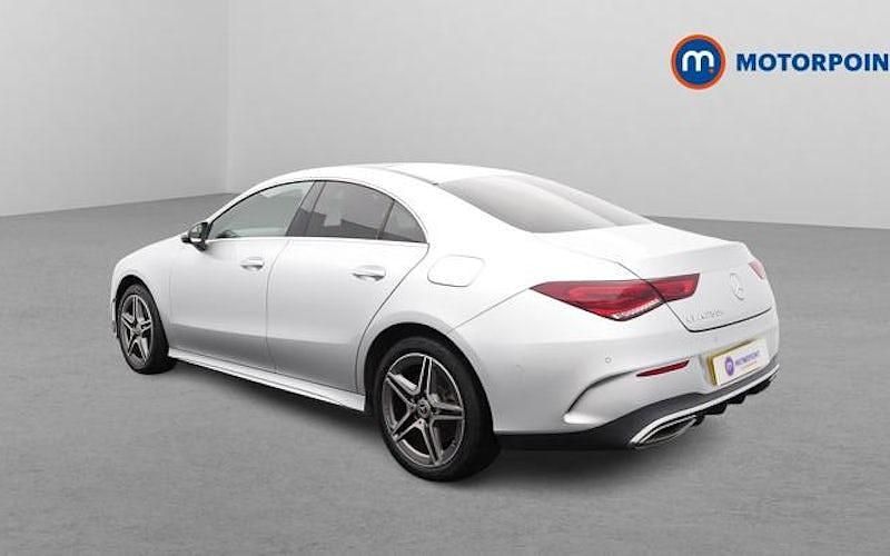 Used Mercedes CLA250e AMG Line Premium Plus 218 HP (160 kW) 2021 Silver Sedan