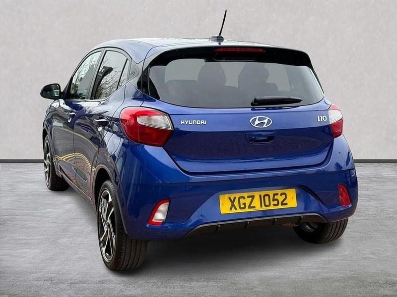 Used Hyundai i10 Premium 67 HP (49 kW) 2022 Blue Hatchback
