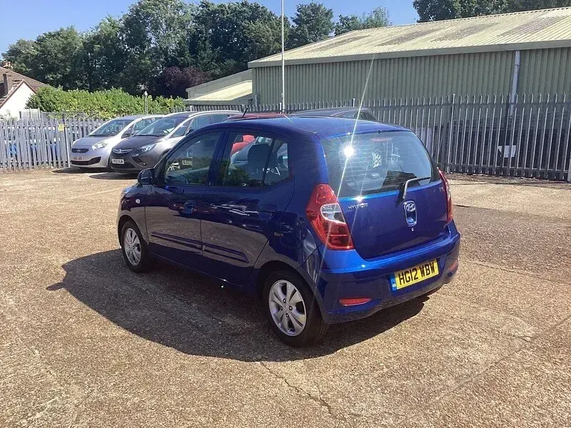 Used Hyundai i10 Active 86 HP (63 kW) 2012 Blue Hatchback