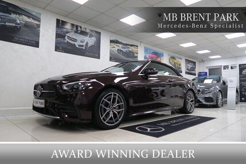Red Used 2021 Mercedes E220 AMG Line Premium Cabriolet | £27,500 (Fair price) - Image 1/1