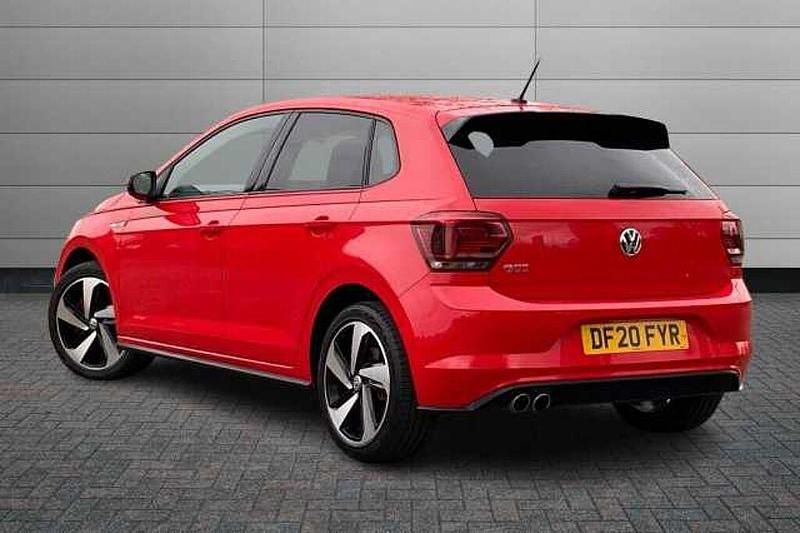 Used VW Polo GTI 200 HP (147 kW) 2020 Red Hatchback