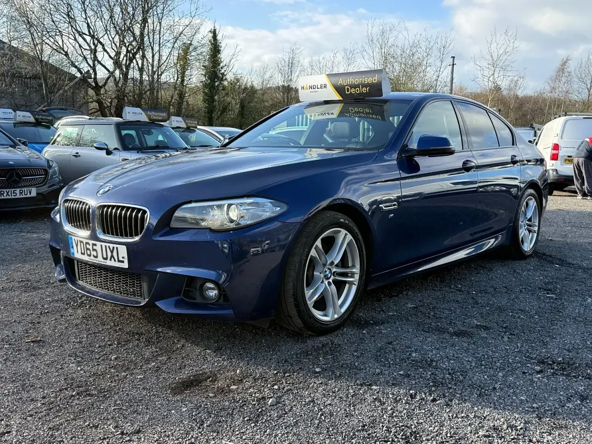 Used BMW 518 M Sport 2015 Blue Sedan