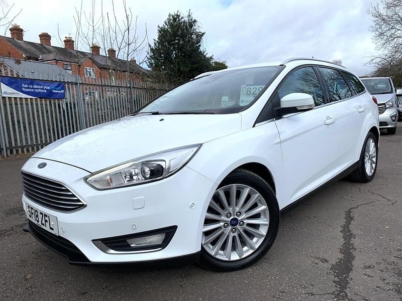 Używany Ford Focus Titanium X 120 KM (88 kW) 2018 Biały Kombi