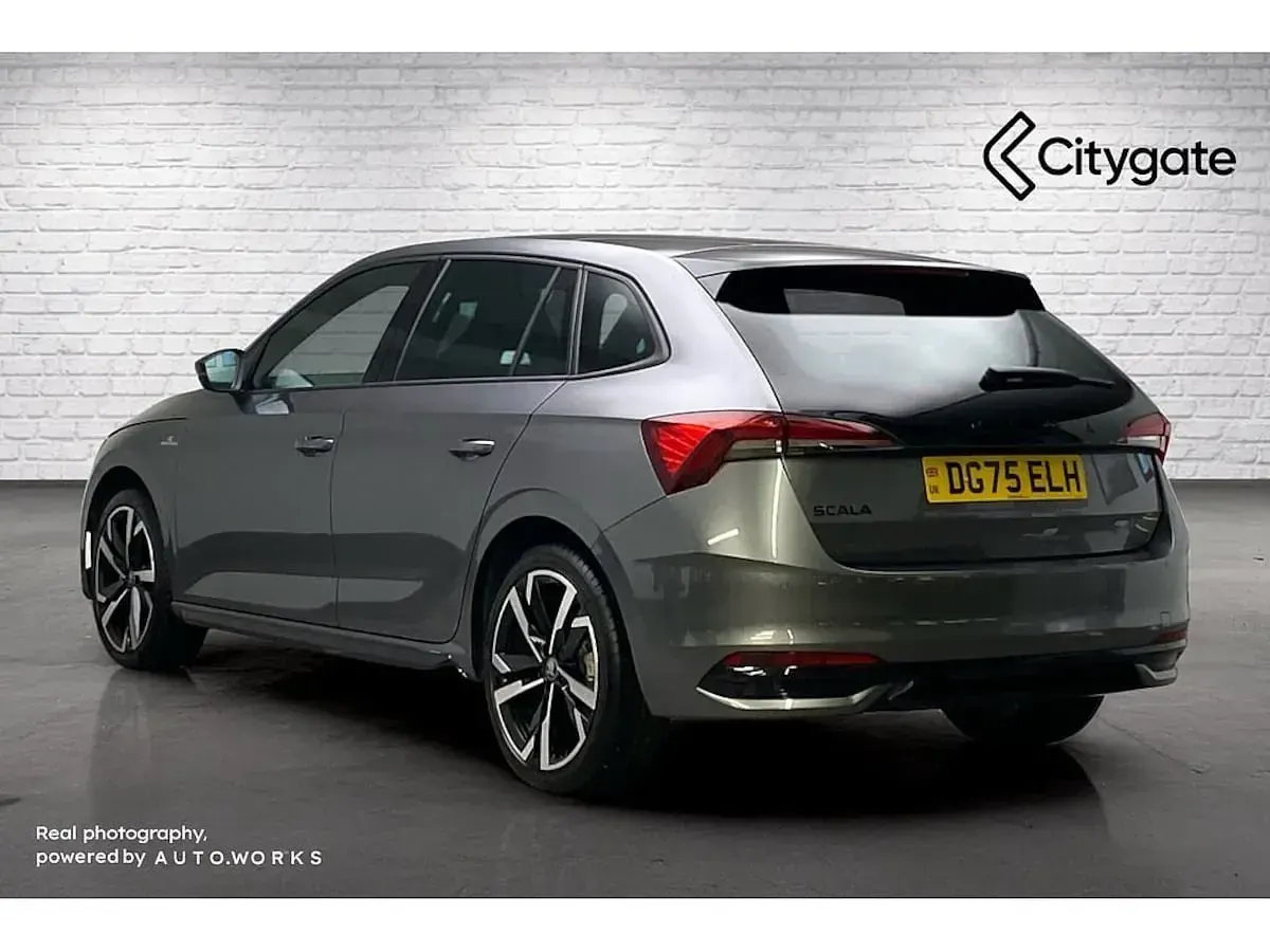 Used Skoda Scala Monte Carlo 85 HP (62 kW) 2025 Graphite grey metallic Hatchback