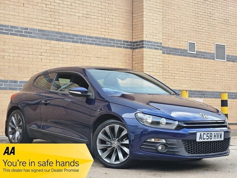 Blue Used 2009 VW Scirocco GT Coupe | £2,999 (Good price) - Image 1/4