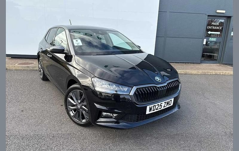 Black magic pearl effect graphite grey metallic Used 2025 Skoda Fabia Design Edition Hatchback | £17,995 (A bit pricey) - Image 1/4