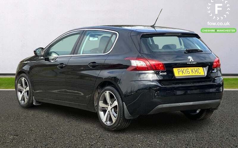 Black Used 2016 Peugeot 308 Allure Hatchback | £9,199 (Fair price) - Image 1/4