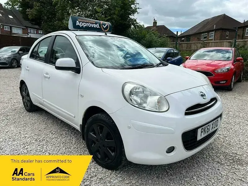 Used Nissan Micra Shiro 2012 White Hatchback