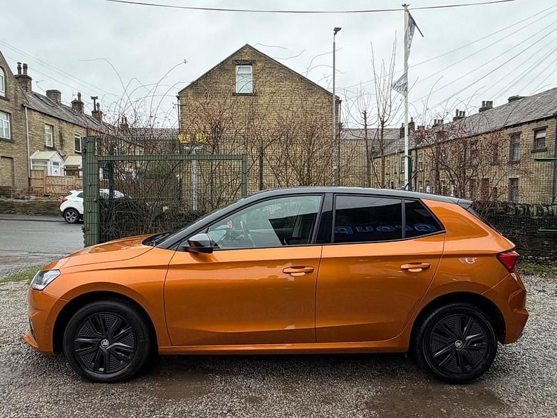 Used Skoda Fabia Colour Edition 2022 Orange Hatchback