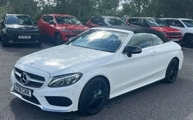 Used Mercedes C200 AMG line 184 HP (135 kW) 2018 Cabriolet