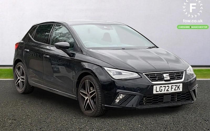 Used Seat Ibiza FR 110 HP (80 kW) 2022 Black Hatchback
