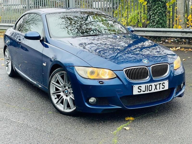 Blue Used 2010 BMW 325 Cabriolet M Sport Cabriolet | £3,995 (Good price) - Image 1/4