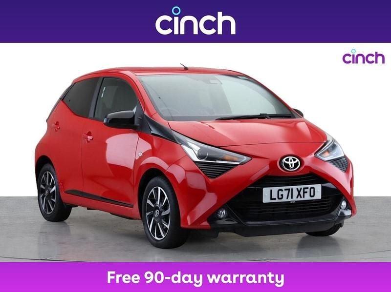 Red Used 2021 Toyota Aygo Trend Hatchback | £10,299 (Fair price) - Image 1/3