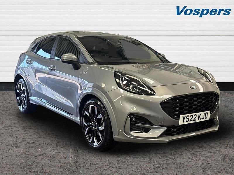 Silver Used 2022 Ford Puma ST-Line X SUV | £15,800 (Fair price) - Image 1/3