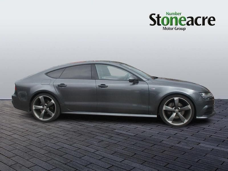 Used Audi A7 Sportback Black Edition 347 HP (255 kW) 2016 Grey Hatchback