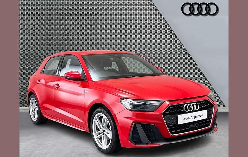 Used Audi A1 S-Line 94 HP (69 kW) 2023 Red SUV