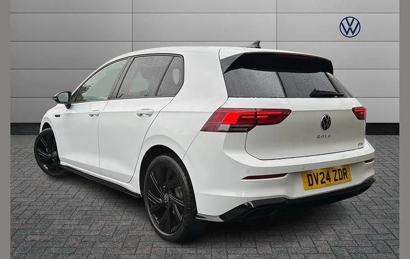 Used VW Golf VIII Black Edition 147 HP (108 kW) 2024 White Hatchback