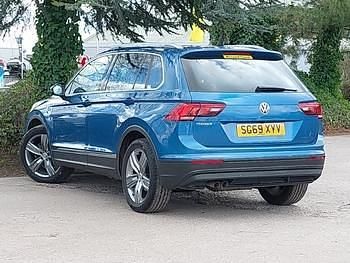 Używany VW Tiguan Match 150 KM (110 kW) 2019 Niebieski SUV