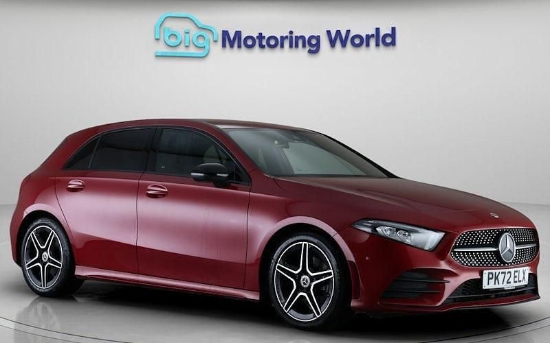 Red Used 2022 Mercedes A180 Executive Hatchback | £19,900 (Fair price) - Image 1/4