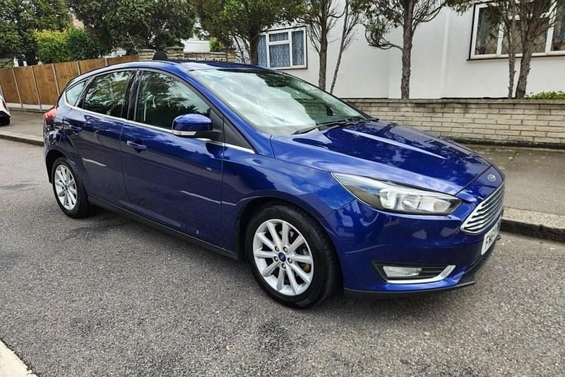 Blue Used 2015 Ford Focus Titanium Hatchback | £4,450 (Fair price) - Image 1/1