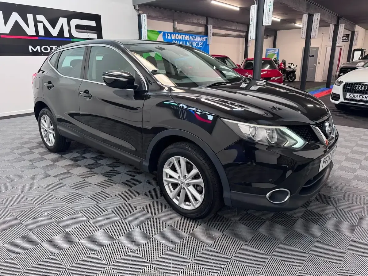 Used Nissan Qashqai Acenta 110 HP (80 kW) 2014 Black SUV