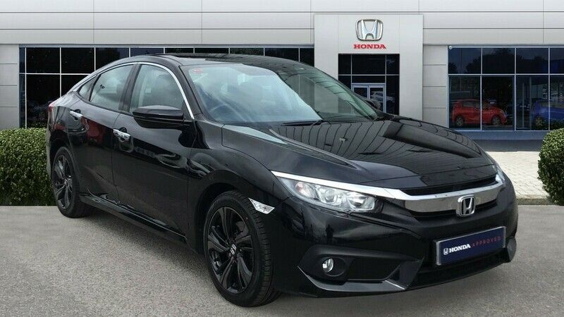Black Used 2019 Honda Civic SR Sedan | £10,999 (Good price) - Image 1/4