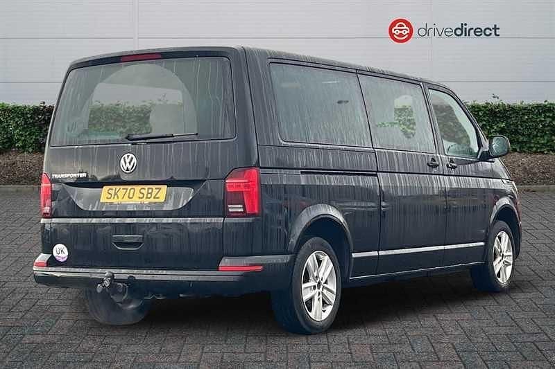 Used VW Transporter SE 150 HP (110 kW) 2020 Black Van