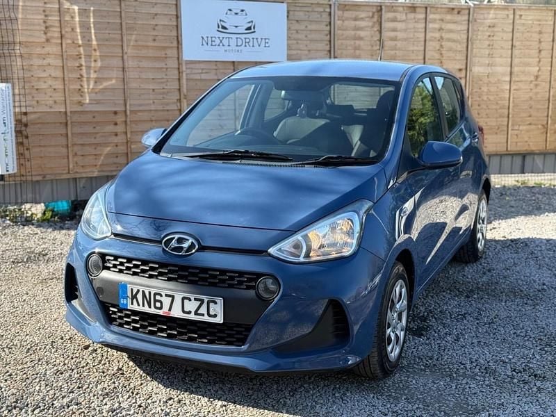 Used Hyundai i10 SE 2017 Blue Hatchback