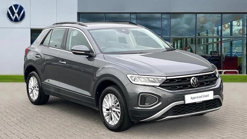 Grey Used 2023 VW T-Roc Life SUV | £20,545 (Fair price) - Image 1/4
