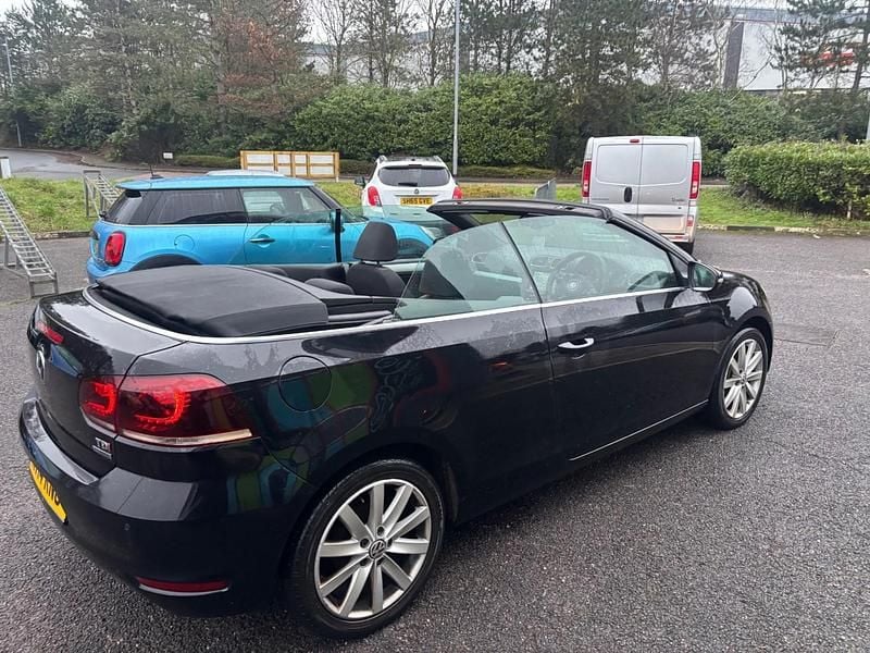 Used VW Golf Cabriolet SE 105 HP (77 kW) 2014 Black Cabriolet