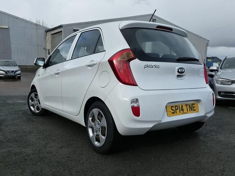 Used Kia Picanto 68 HP (50 kW) 2014 White Hatchback