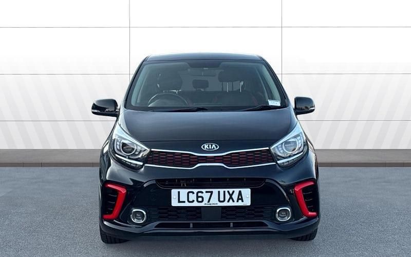 Used Kia Picanto GT-Line 67 HP (49 kW) 2018 Black Hatchback